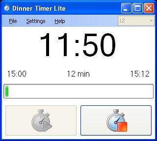 Remaining time mode.