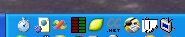 Dinner Timer Lite in the system tray.